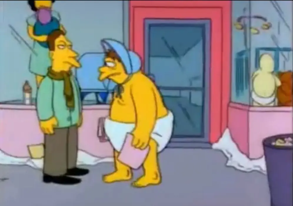 de Los Simpsons Forro yo te banco