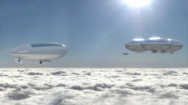 Ciudades sobre las nubes para explorar a Venus