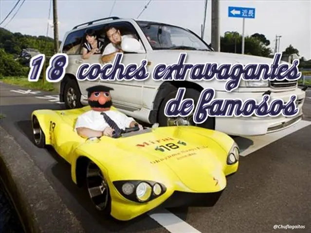 18 coches extravagantes de famosos
