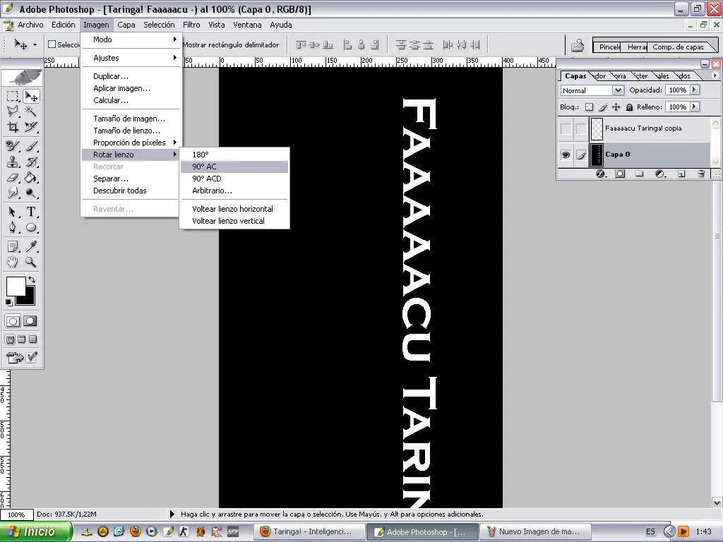 Tutorial Photoshop [Texto efecto Fuego]