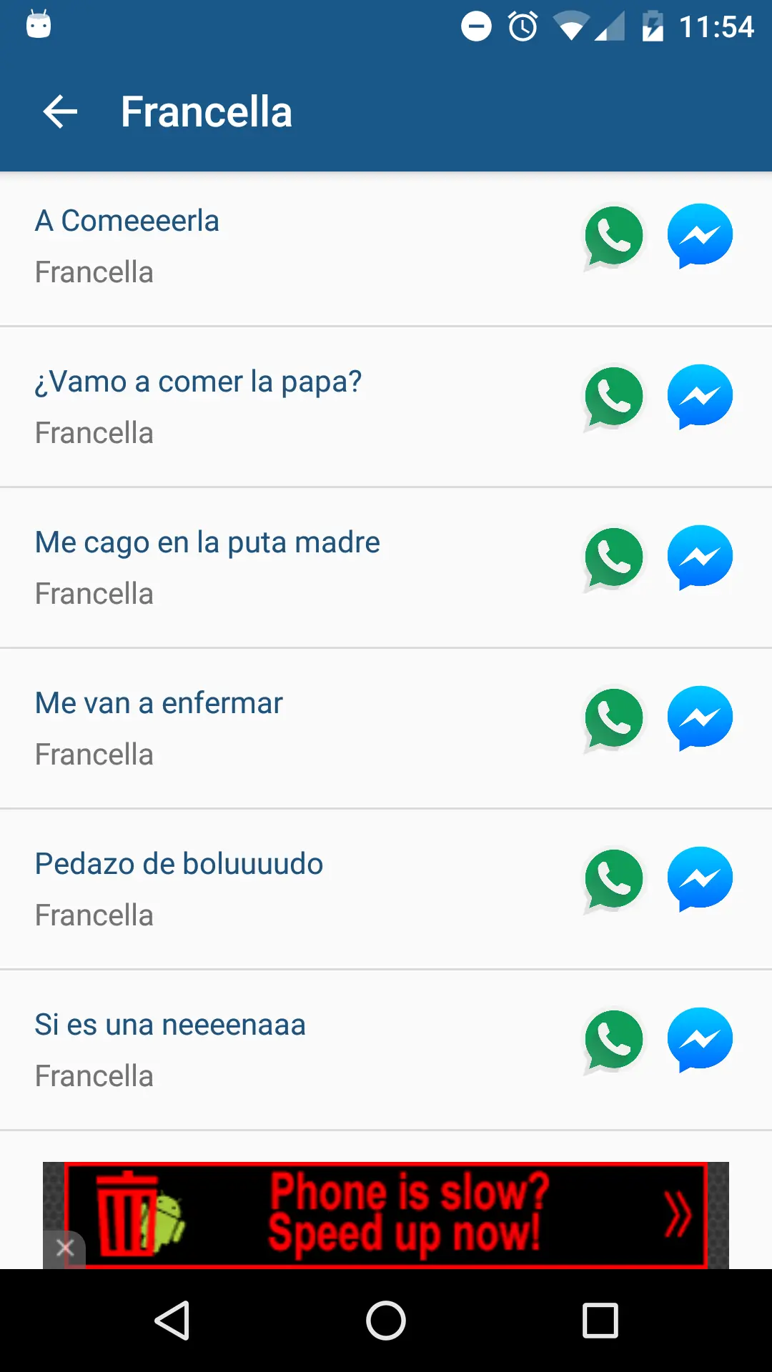 BASTAPP 2.0 - La botonera del comandante y otros personajes