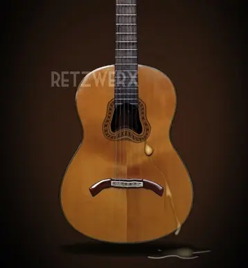 ¡Violo Una Guitarra En Vivo!