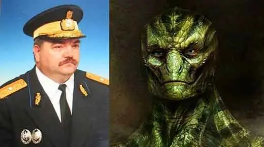 General Rumano confirma la existencia de los reptilianos