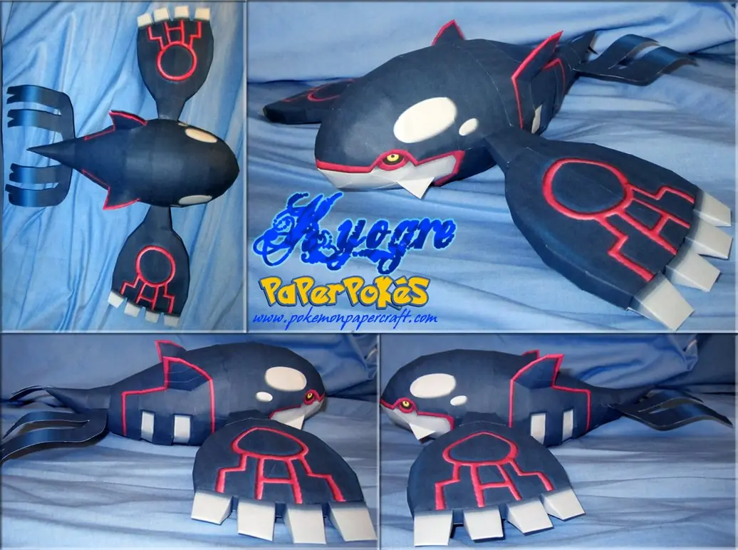 los pokemon legendarios en papel, hazlos tu mismo