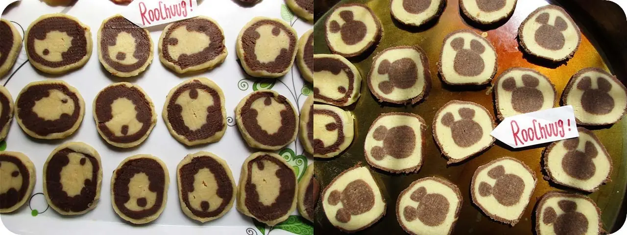 [Foto-Receta] Hice galletitas bicolor y te lo muestro.