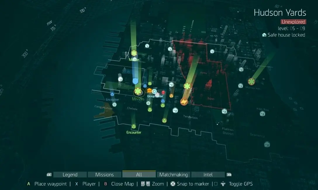 Mapa de "The Division". Que tan grande es?