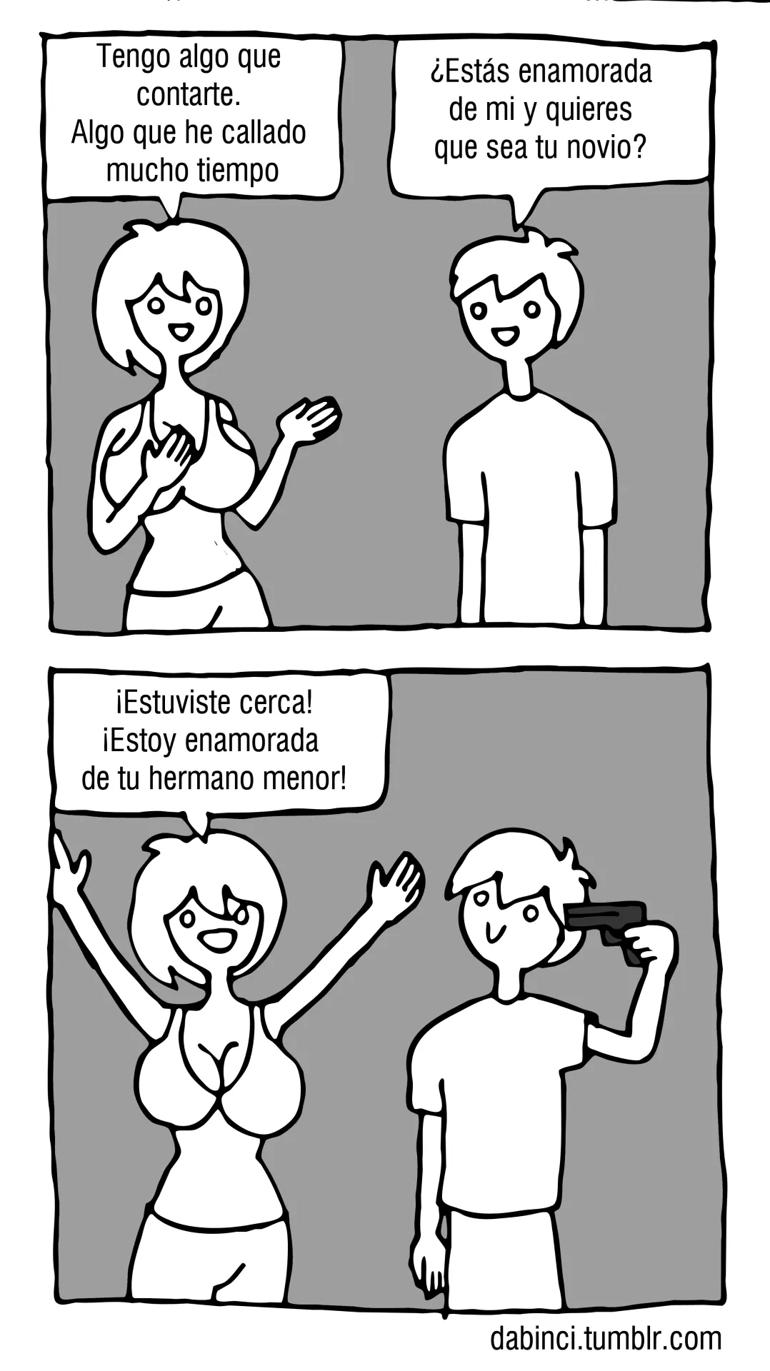 Las historietas de Dabinci con B