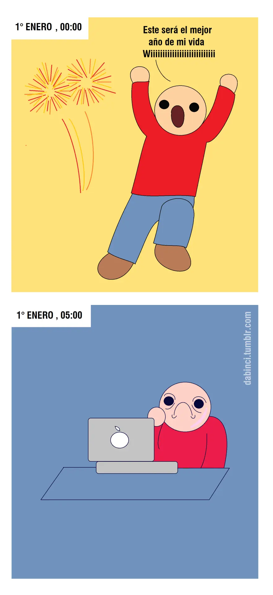 Las historietas de Dabinci con B