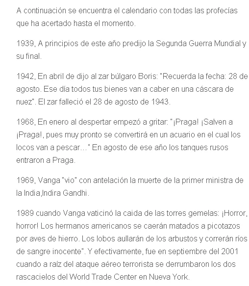 precdiciones hasta el fin del mu