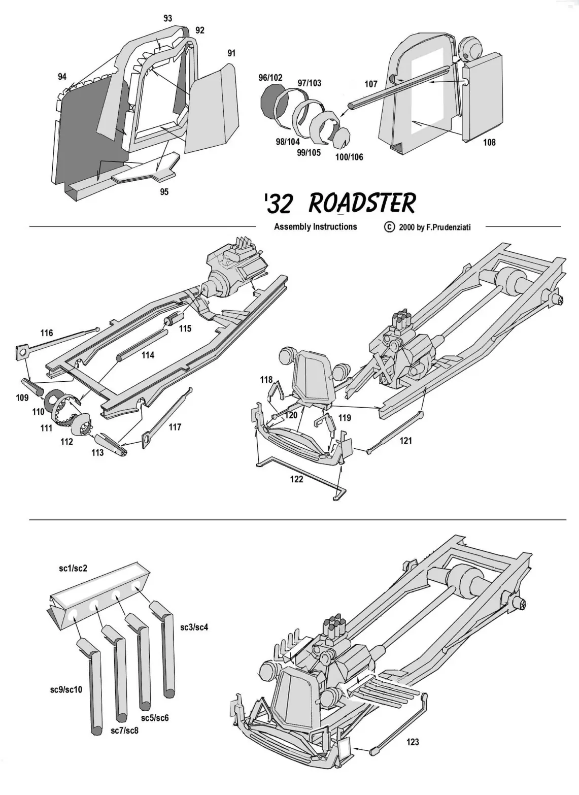Arma tu propio Ford A roadster de 1932 (Hot Rod) Arma tu propio Ford A roadster de 1932 (Hot Rod)
