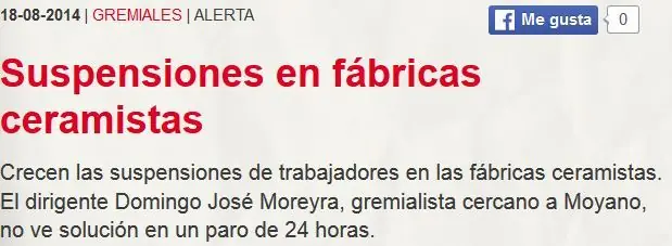 Cerámica San Lorenzo, despidos y ¿Qué es el grupo Etex? Cerámica San Lorenzo, despidos y ¿Qué es el grupo Etex?