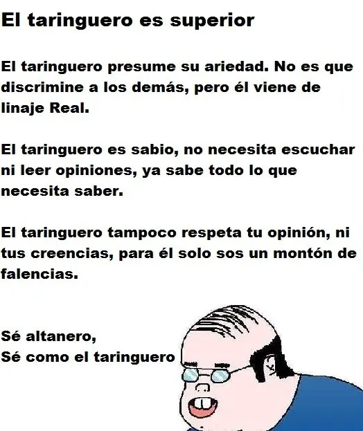 Sé como el Taringuero