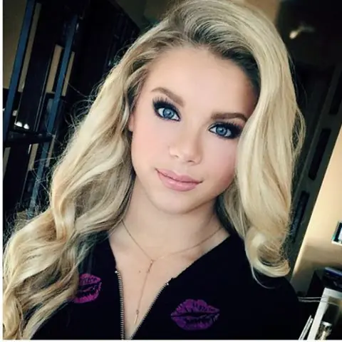 Kaylyn Slevin, modelo de 15 años