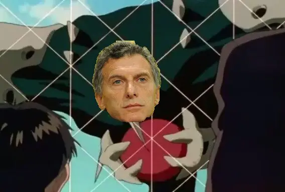 Neon Genesis Taringuelion. Scioli vs Macri.