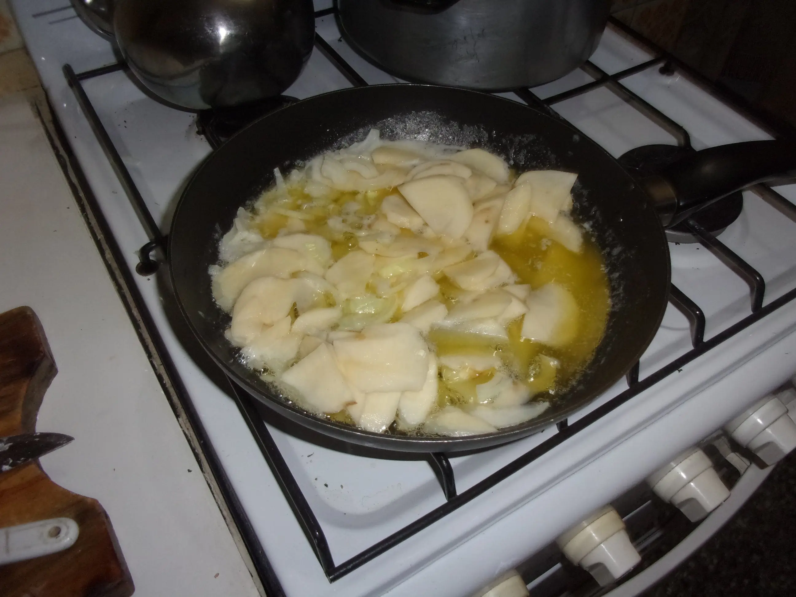 Me hice una tortilla de papas