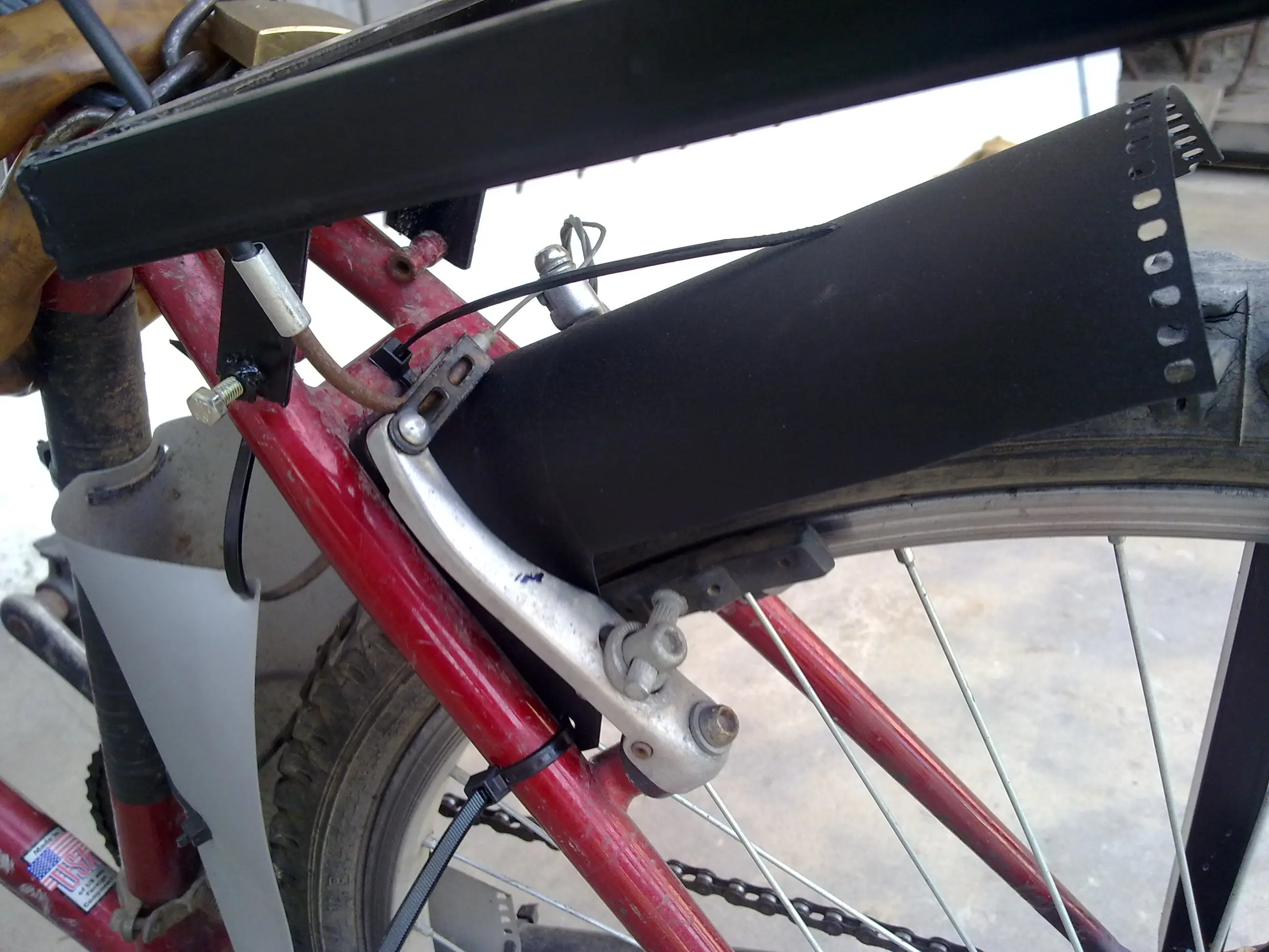Guardabarros BTT V2 [Ecológico+Seguro]