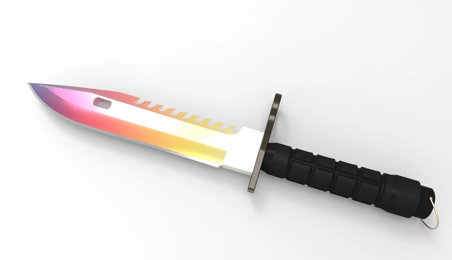 Hice el Bayonet M9 Fade y te lo muestro Hice el Bayonet M9 Fade y te lo muestro