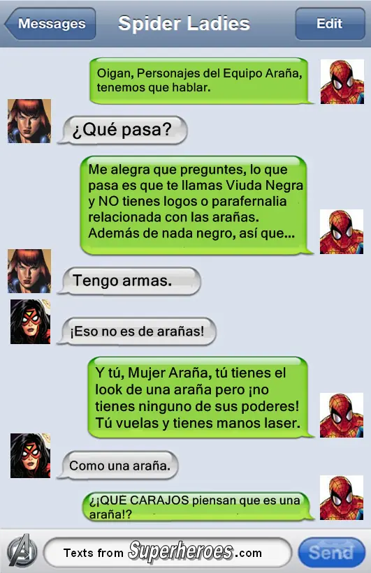 Un poco de Humor con Marvel