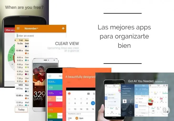 Las mejores apps para organizarte bien