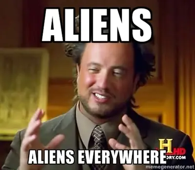 Giorgio tsoukalos, el meme del momento