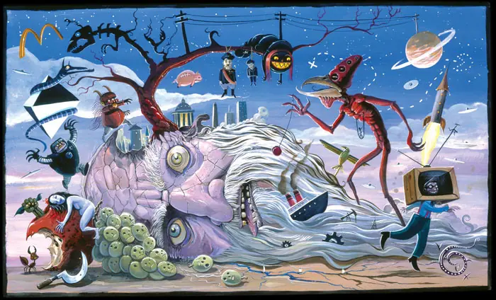 Joe Vaux el arte de los ambientes extraños y criaturas Joe Vaux el arte de los ambientes extraños y criaturas