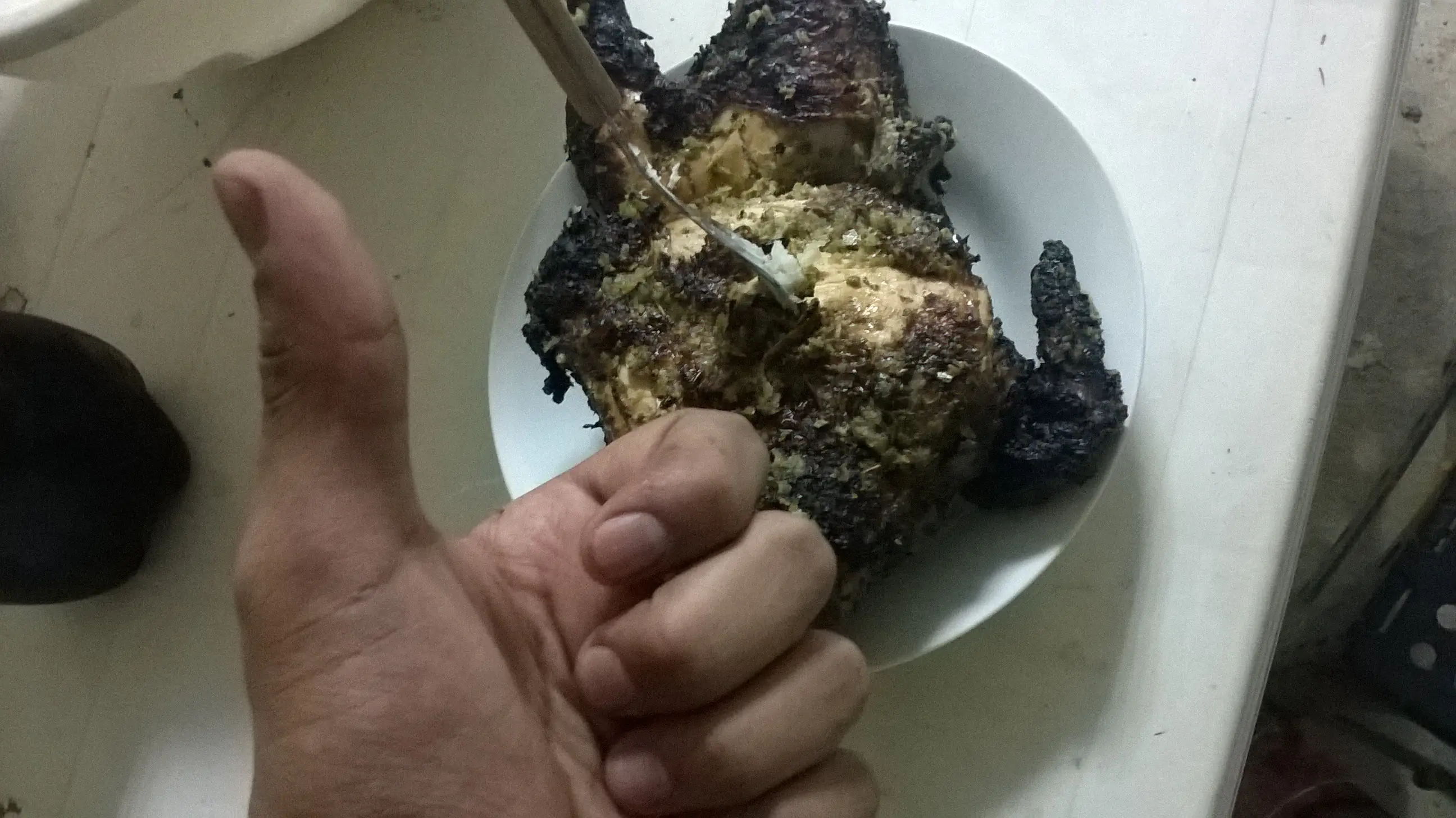 Pero mira como están estas pechugas papá!! [Foto Receta]