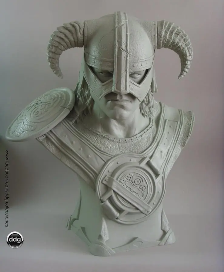 Mis esculturas con licencia Star Wars y Skyrim