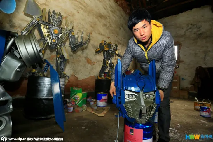 ¿Transformers Reales? Pasa y compruébalo tu mismo.