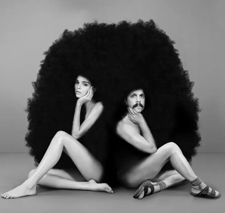 Photoshopea las fotos de Kendall Jenner para salir en ellas