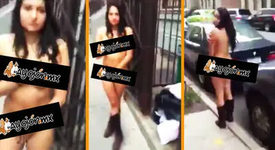 Obliga a su esposa a desnudarse en la calle por infiel