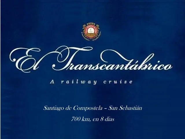 El Transcantábrico, un tren de gran lujo