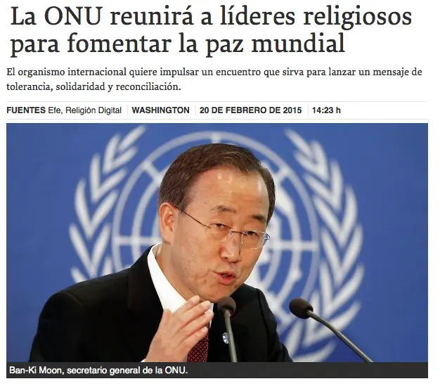 ¿Llegara el fin de la Religión?