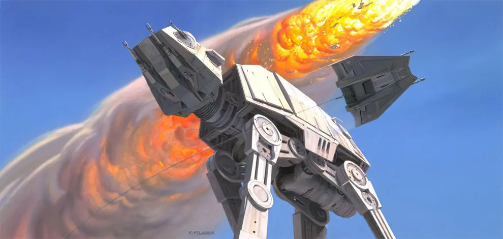 Ralph McQuarrie - El arte original de Star Wars.