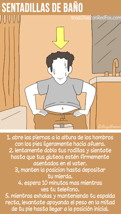 6 ejercicios para el taringuero promedio