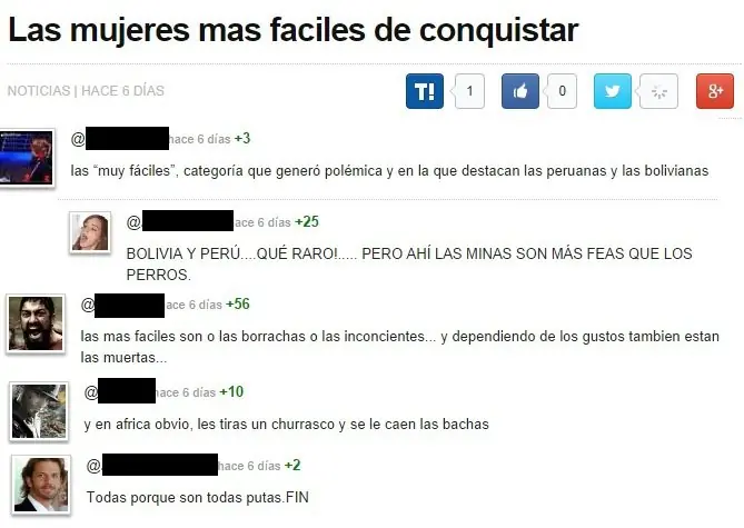comentarios