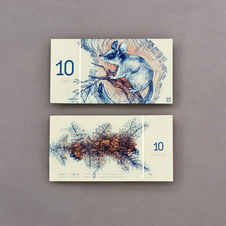billetes animales