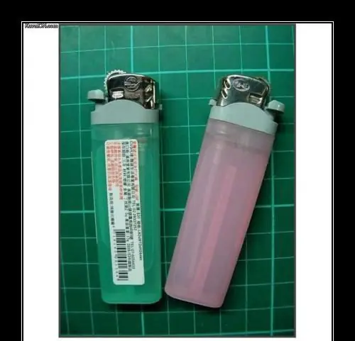 si tus encendedores ya no sirven... has una manualidad