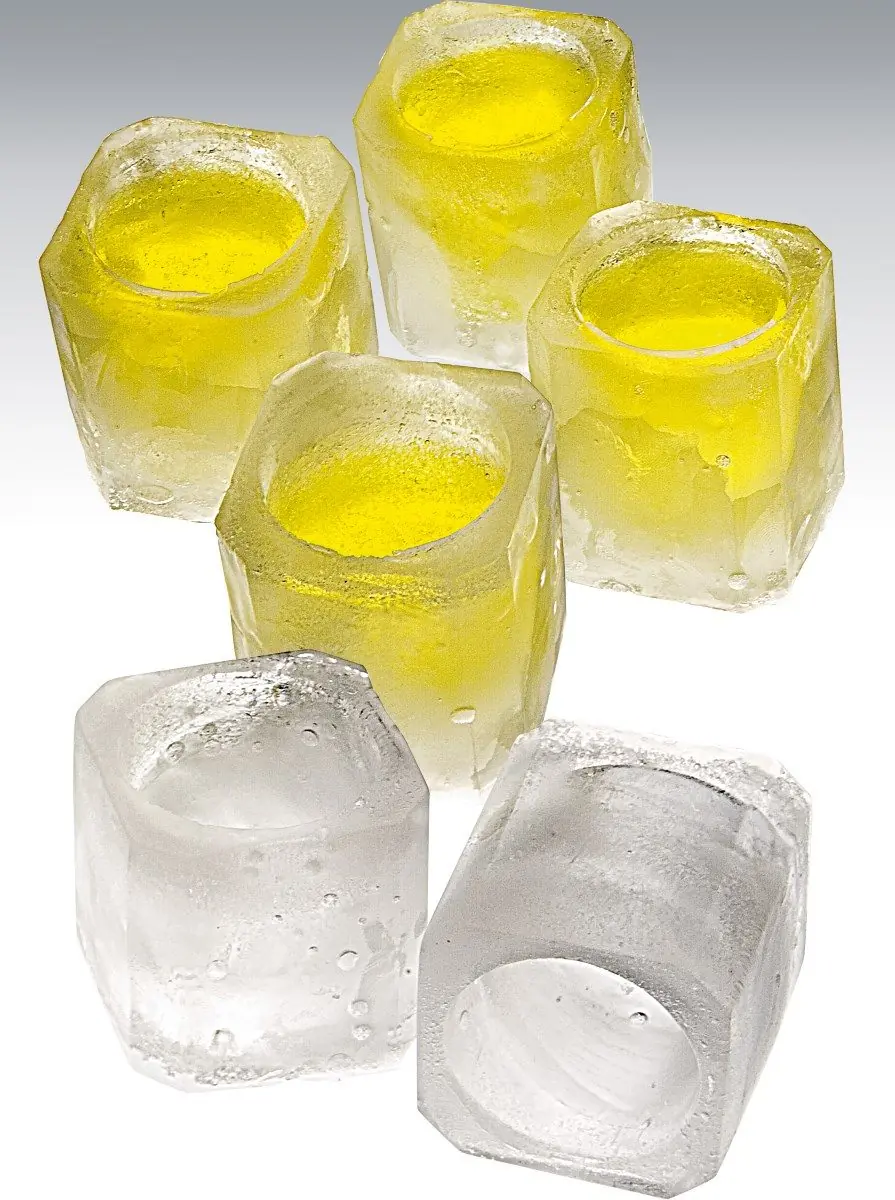 vasos para chupitos de hielo