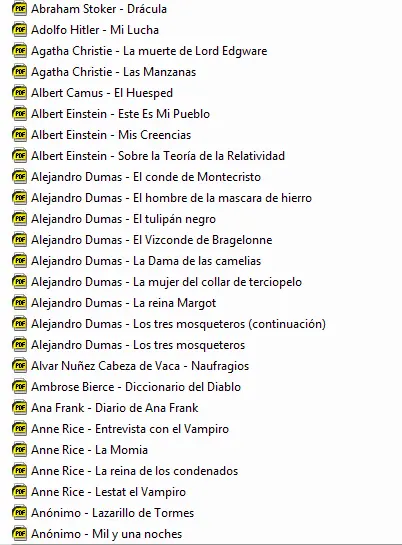 famosos