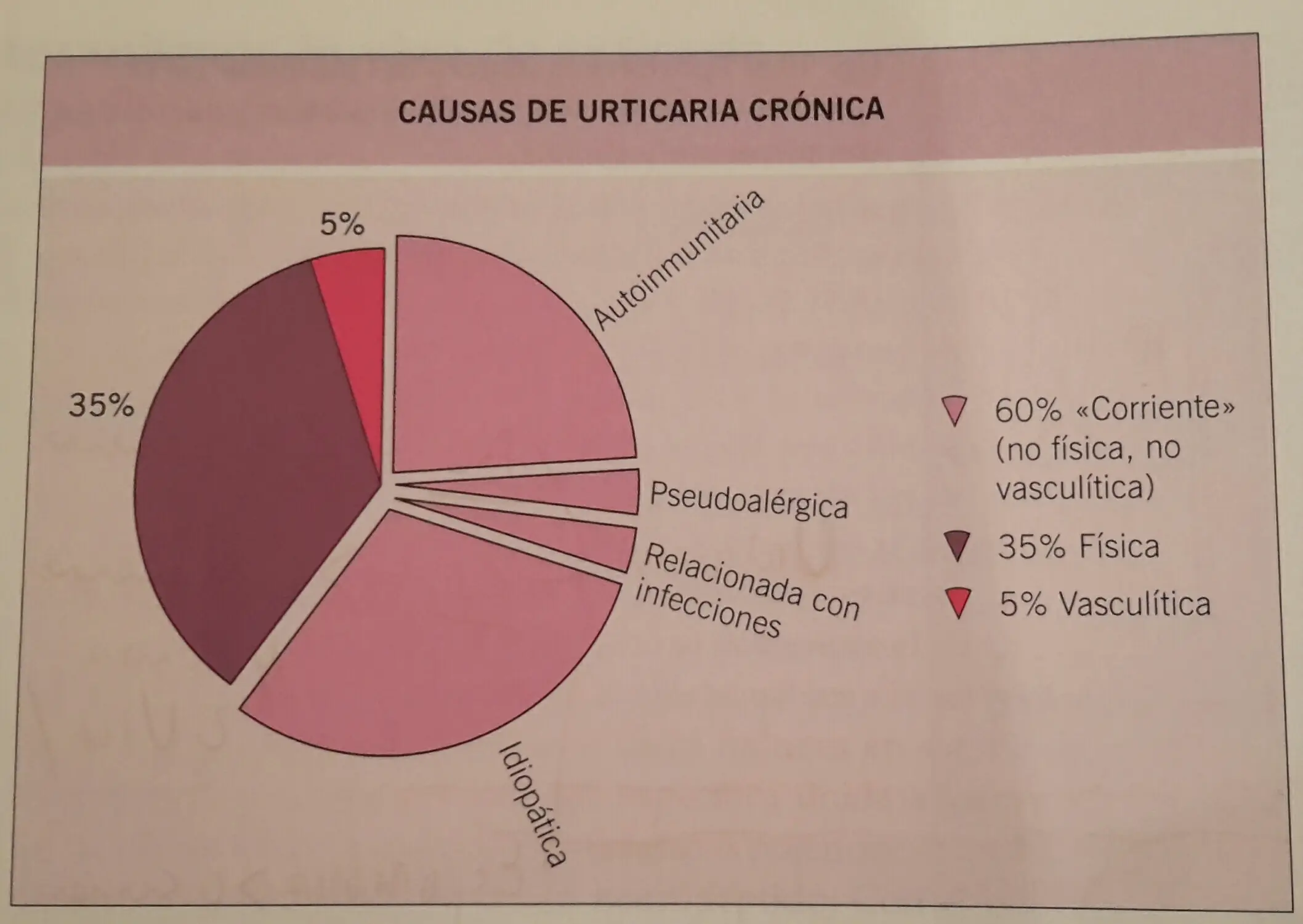 Urticaria causas y tratamiento