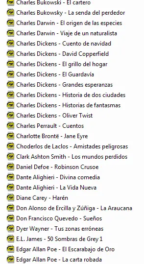 500+ libros en .PDF | Autores de renombre universal
