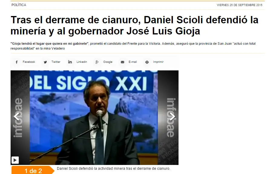 Scioli igual de vende patria que CFK y te lo muestro