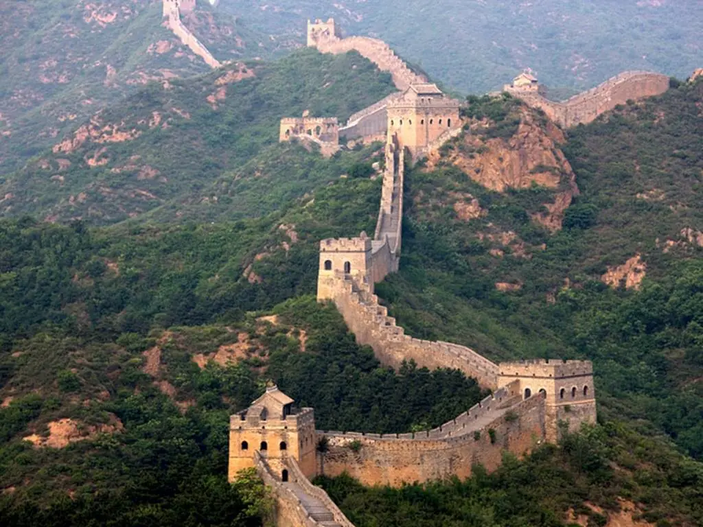 La Gran Muralla China se desvanece