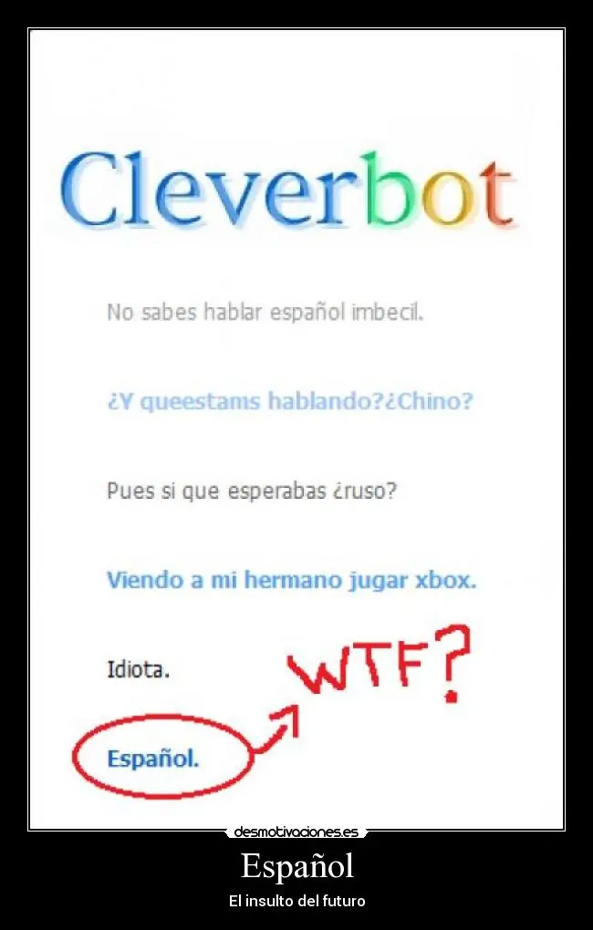 La verdad de Cleverbot