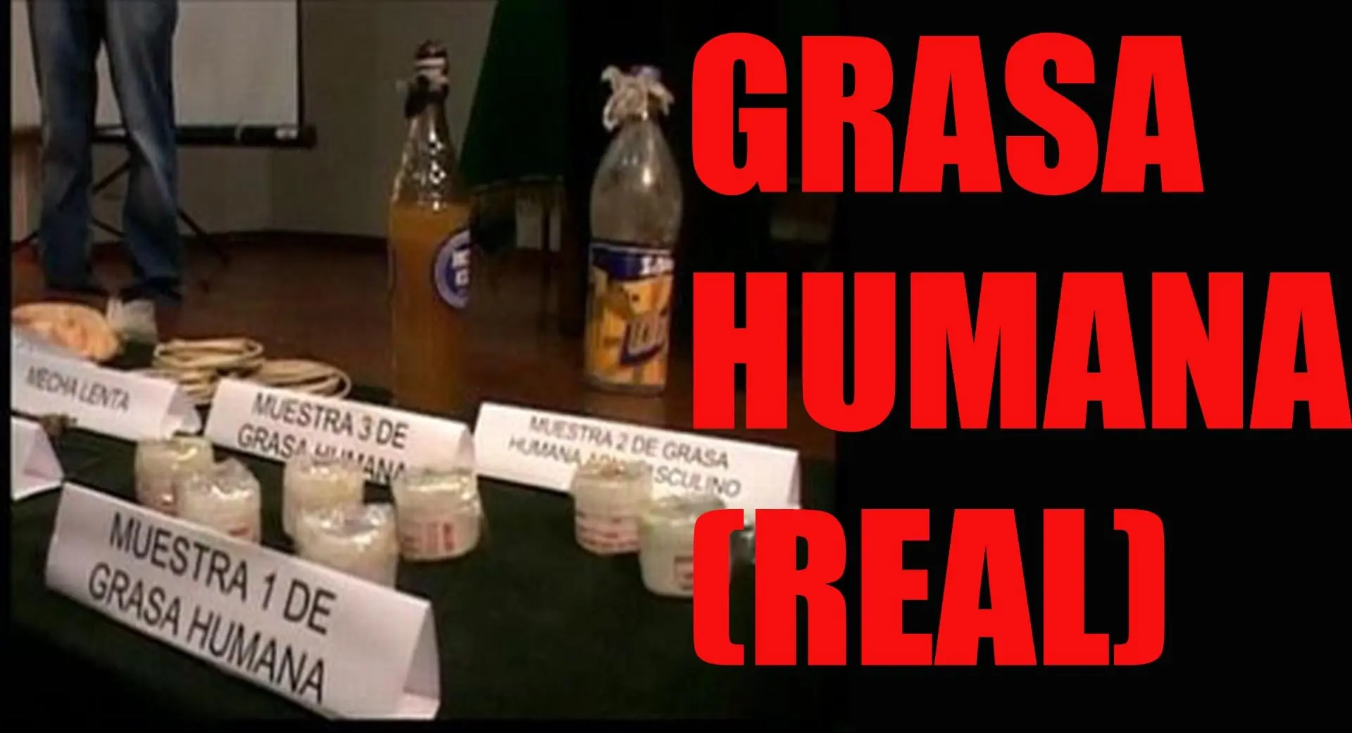 Grasa Humana- Historia REAL