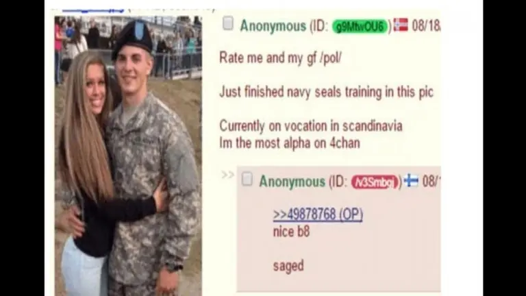 Subió una foto con su novia a 4chan y mira lo que descubrió
