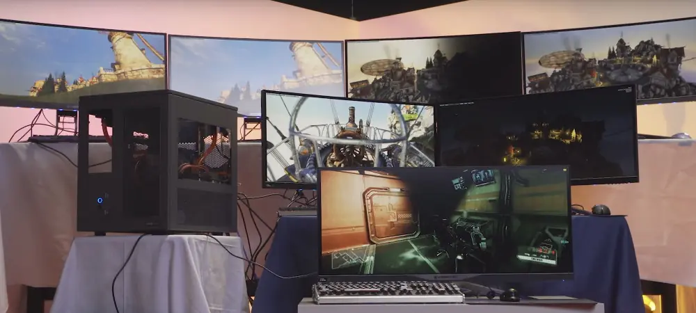 El pc mas potente puede ejecutar 7 juegos al mismo tiempo
