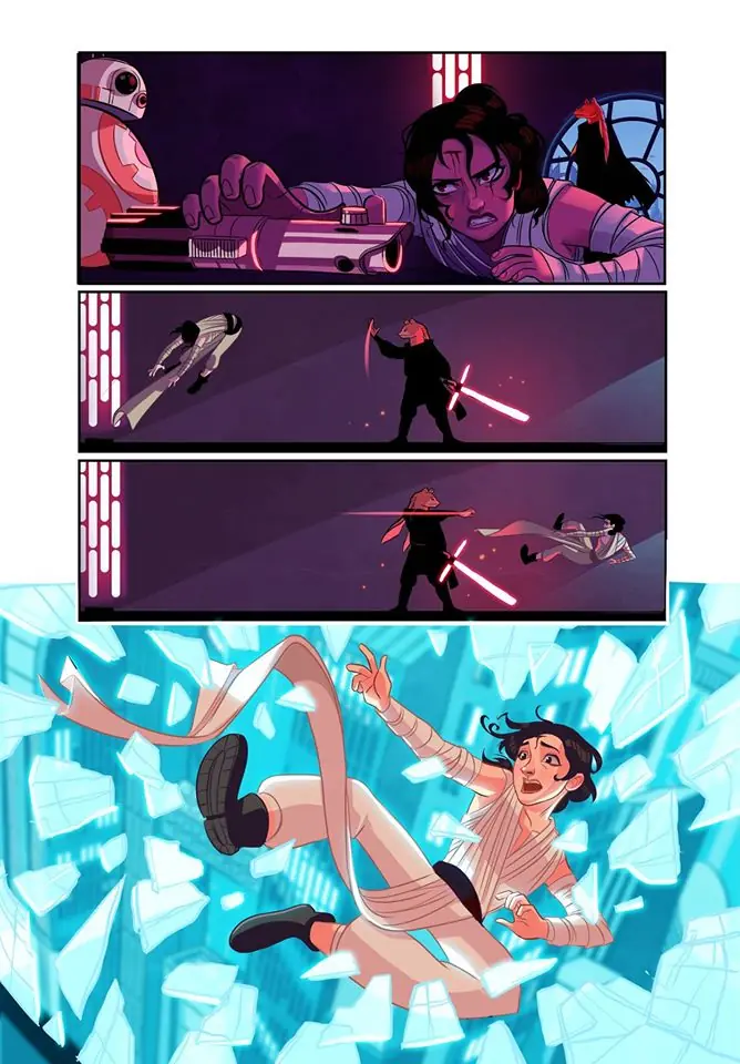 Star Wars Ep 7.5: FanComic ¿parodia?