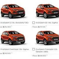 precio ford ecosport