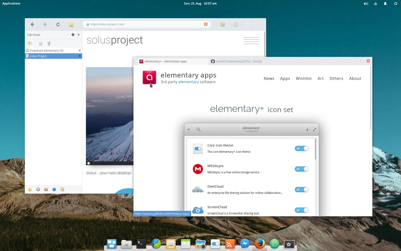 Instala Arc, un hermoso tema GTK